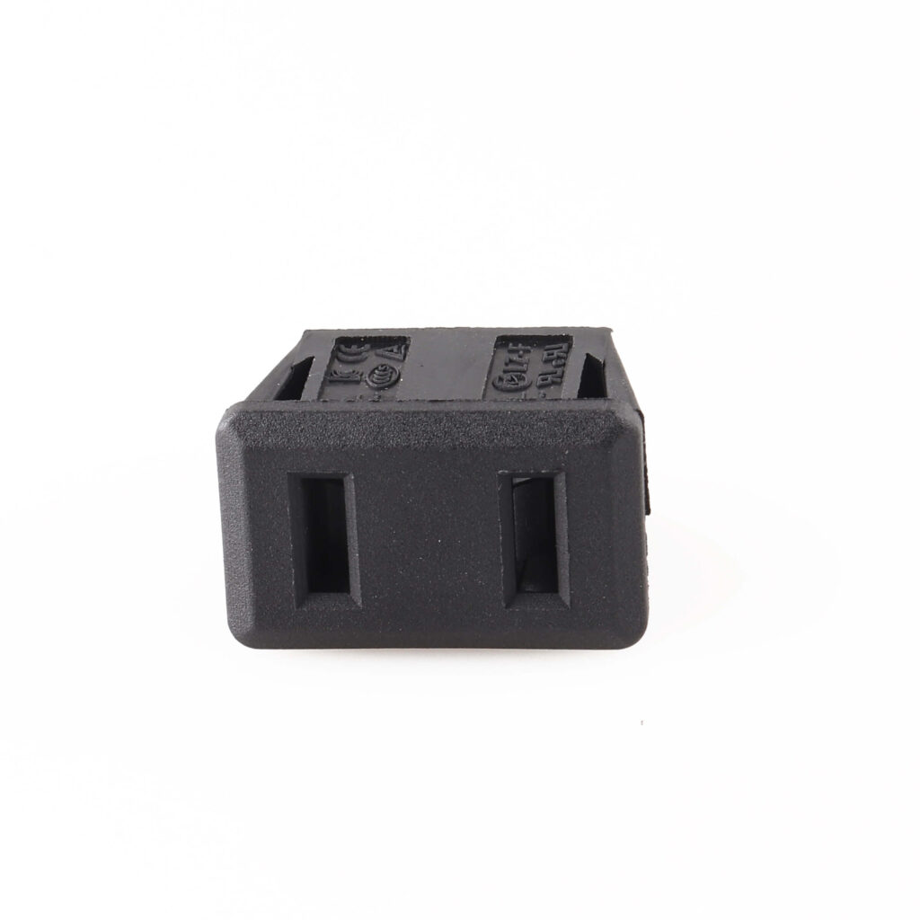 LZ-F-M4 two-plug AC power socket buckle type fixed environmentally friendly flame-retardant tape certification