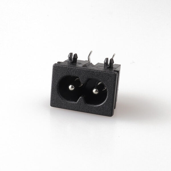 LZ-8-4P8 IEC C8 2pin ac socket 250v female copper industrial power socket connector