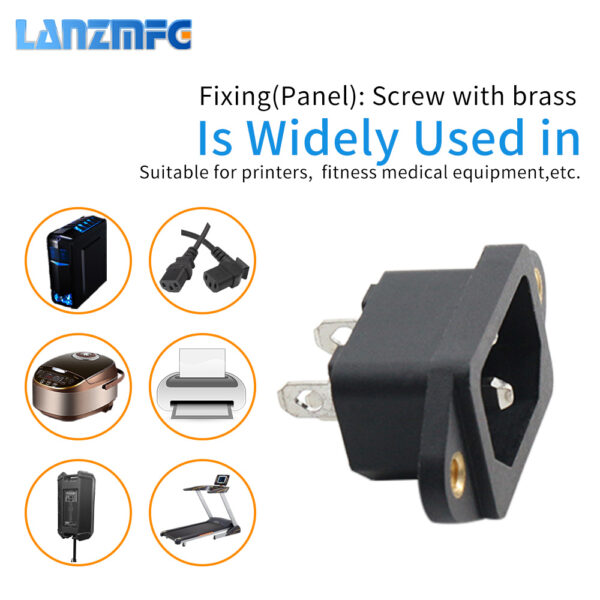 LZ-14-1T AC 250V 10A/15A IEC 320 C14 Sockets - Image 10