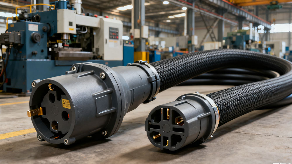 Commercial AC power cord