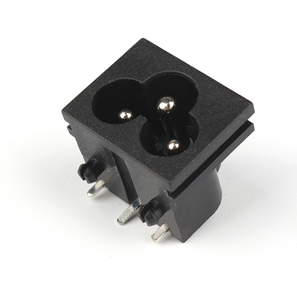 C16-4P5P3 IEC C6 Socket Power Connector for Laptop Power Adapter-LANZ