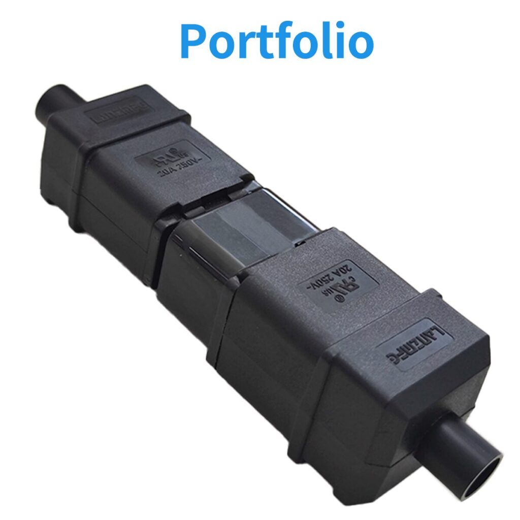 LZ-19-T2 IEC 320 C19 UL CE Certified Panel Mount Inlet – LANZ